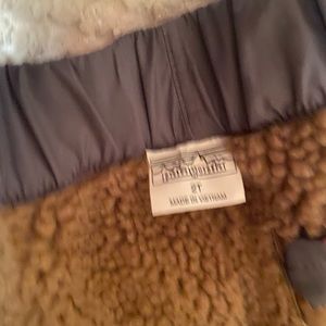 Patagonia reversible toddler snow pants